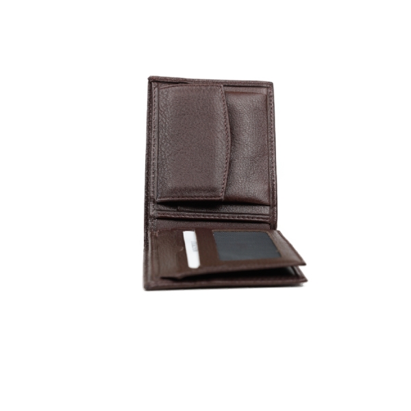 Мъжки кожен портфейл кафяв 242