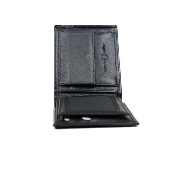 Мъжки кожен портфейл черен 65