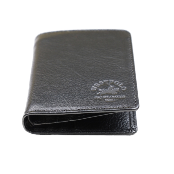 Мъжки кожен портфейл черен 1900