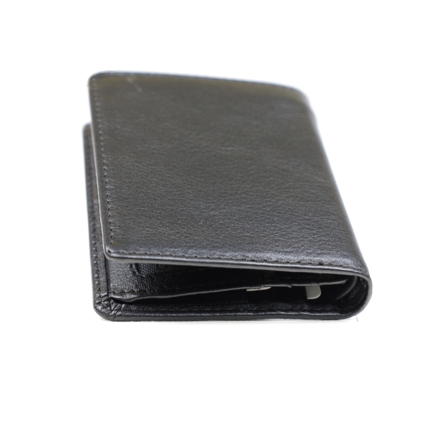 Мъжки кожен портфейл черен 1900