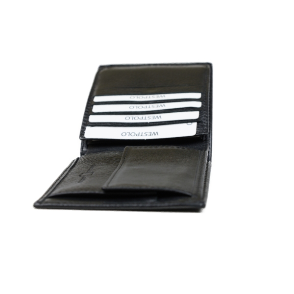 Мъжки кожен портфейл черен 98