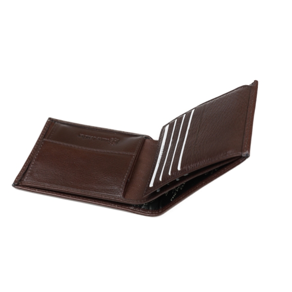 Мъжки кожен портфейл кафяв 98