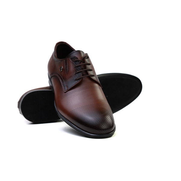 Мъжки елегантни обувки от естествена кожа таба 2123