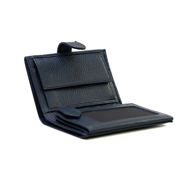 Мъжки кожен портфейл син 527-1170