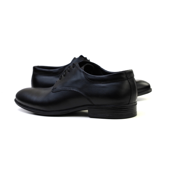 Мъжки елегантни обувки от естествена кожа черни 2126