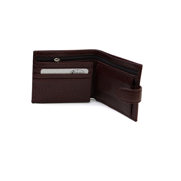 Мъжки кожен портфейл кафяв 087-019