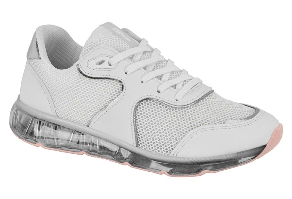 Дамски маратонки в бяло и сребро 4215-1031-27549 Activitta