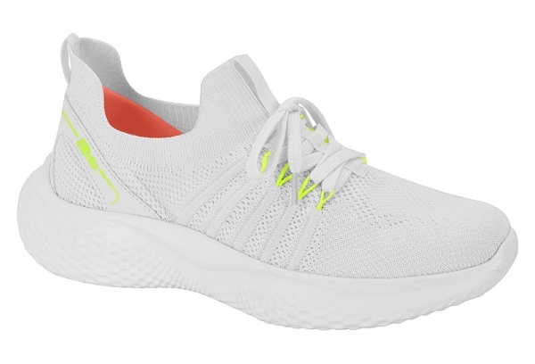 Дамски маратонки в бяло и зелено 4833-207-26880 Activitta