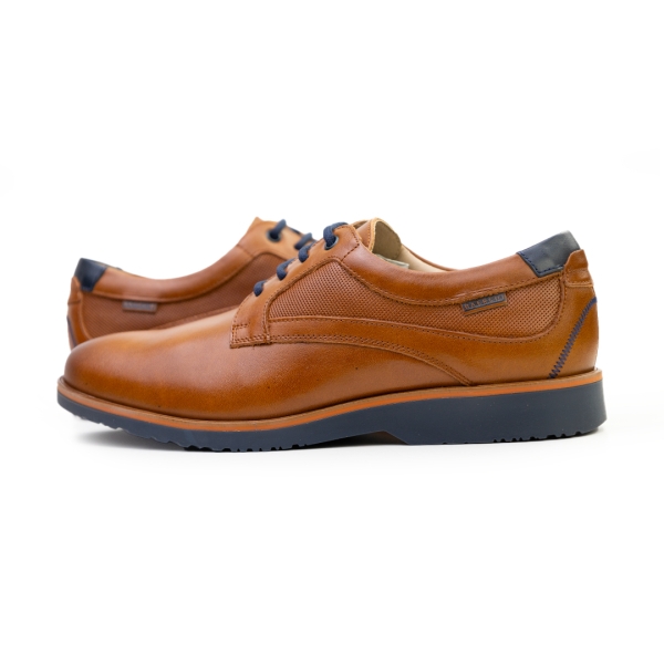 Мъжки елегантни обувки от естествена кожа таба 5450 Baerchi