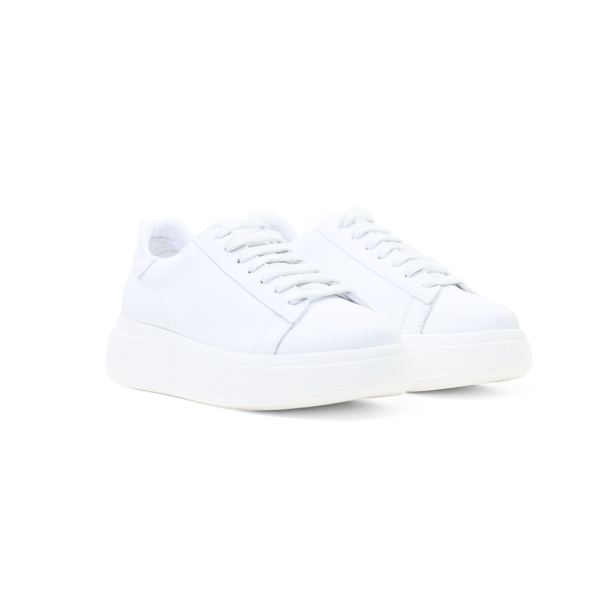 Дамски спортни обувки от естествена кожа в бяло 242331 Angelina Ricci