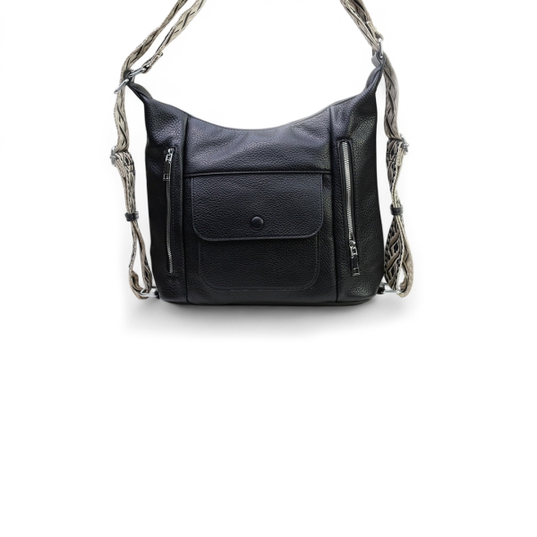 Дамска ежедневна чанта черна 11029