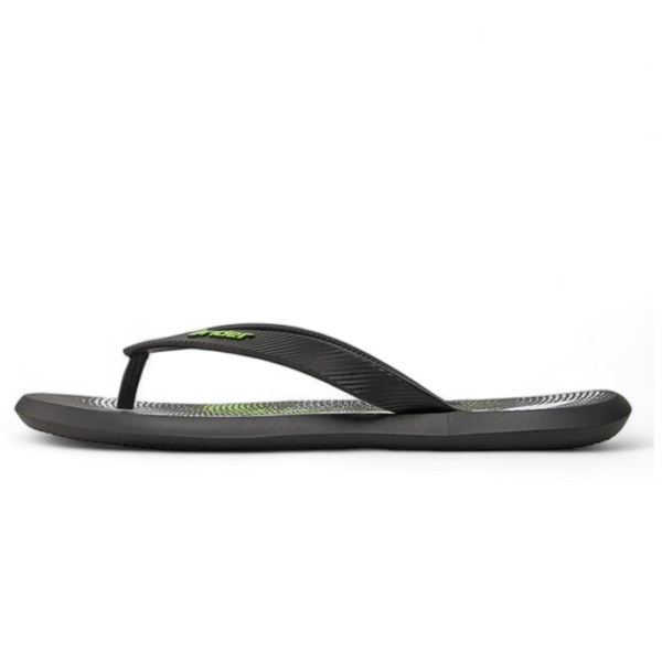 Мъжки джапанки в черно и зелено 83562/AR702 Rider