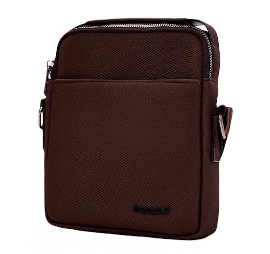 Мъжка чанта през рамо кафява MD-2612-01