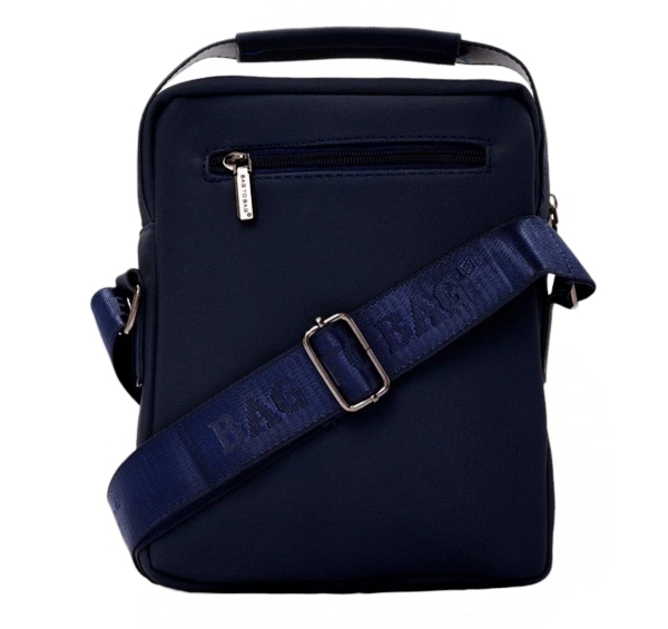 Мъжка чанта през рамо тъмно синя MD-2614-02