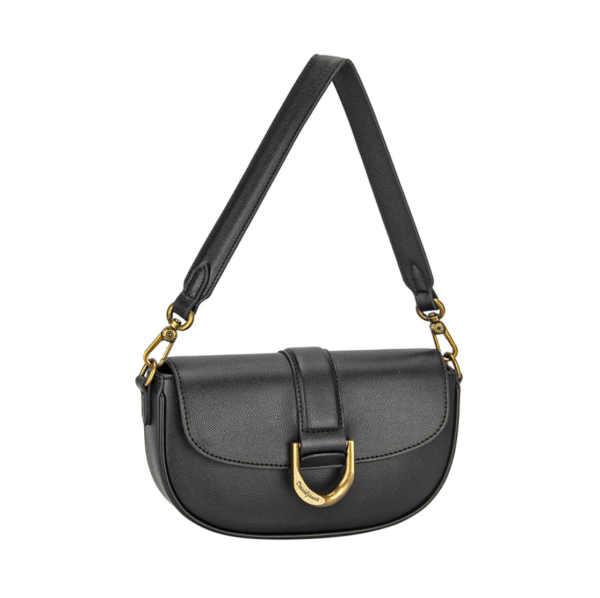 Дамска чанта през рамо черна CM6992F David Jones