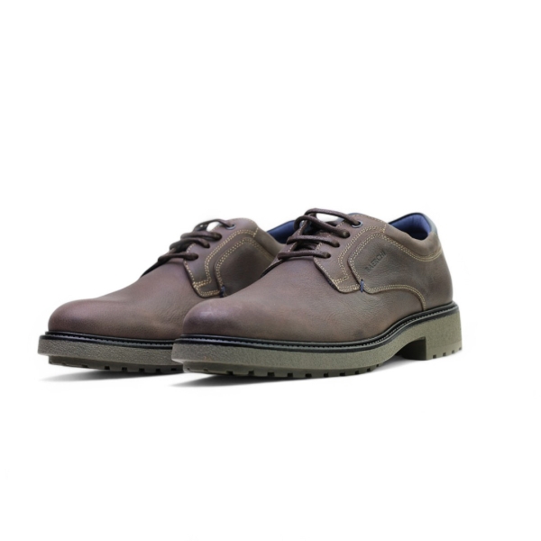 Мъжки ежедневни обувки от естествен набук кафяви 1180 Baerchi