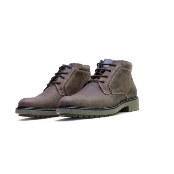 Мъжки ежедневни боти от естествен набук кафяви 1182 Baerchi