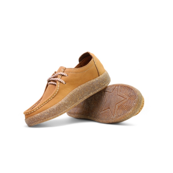 Дамски ежедневни обувки от естествен набук таба 241094