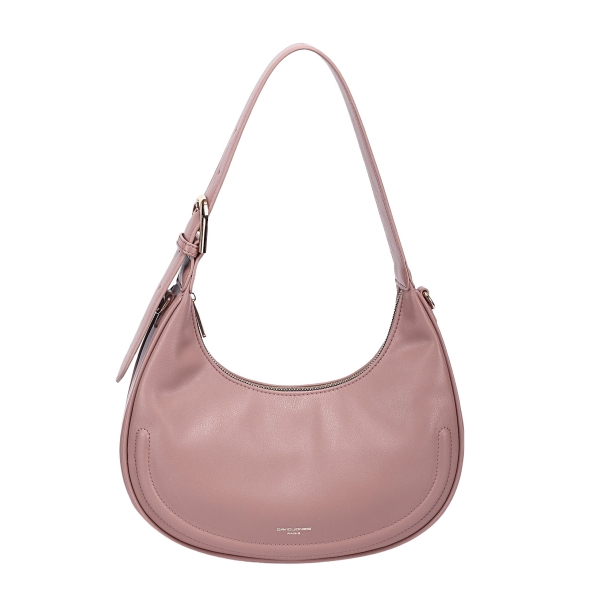 Дамска елегантна чанта тъмно розова CM7244F David Jones