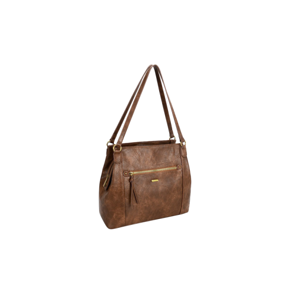 Дамска ежедневна чанта кафява CM6840 David Jones