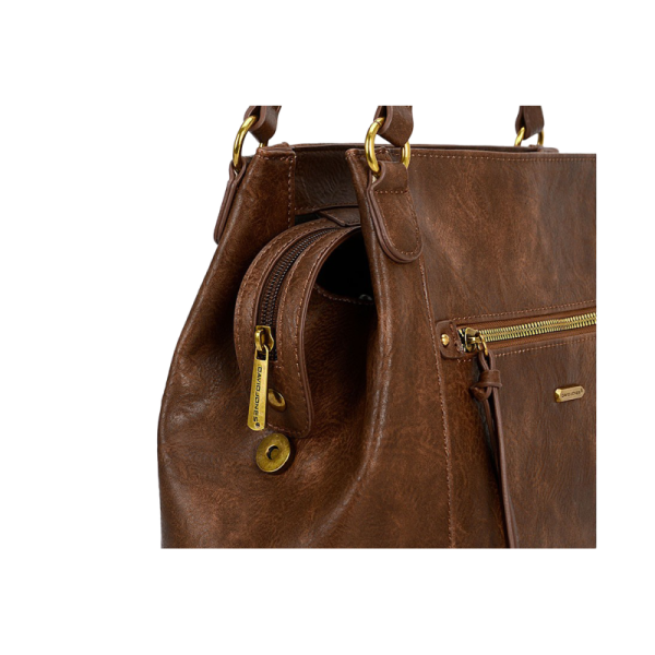 Дамска ежедневна чанта кафява CM6840 David Jones