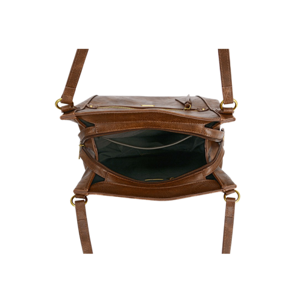 Дамска ежедневна чанта кафява CM6840 David Jones