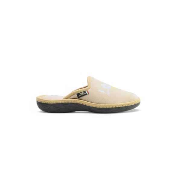 Дамски домашни пантофи бежови 24-117