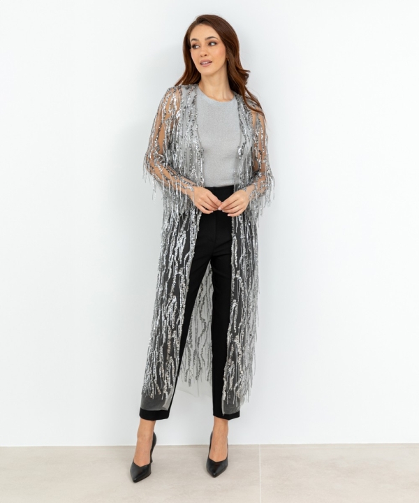 Дамски елегантни обувки от естествена кожа черни 5137 Patricia Miller