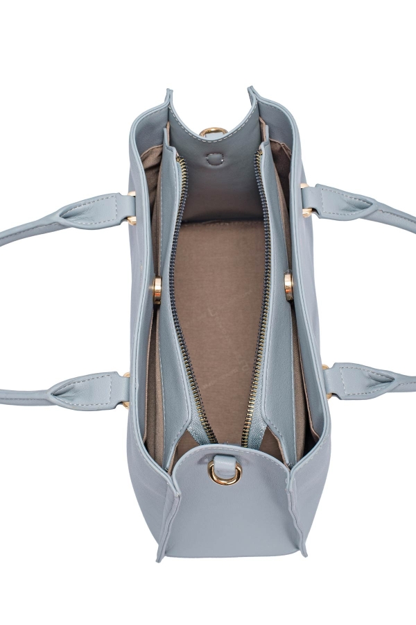 Дамска елегантна чанта светло синя CM7526 David Jones