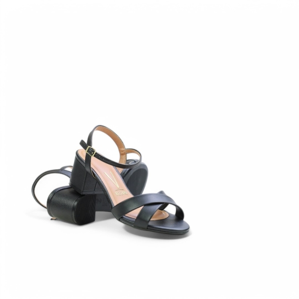 Дамски елегантни сандали черни 6291-927-7286 Vizzano