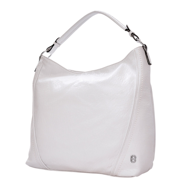 Дамска ежедневна чанта бяла K-9091