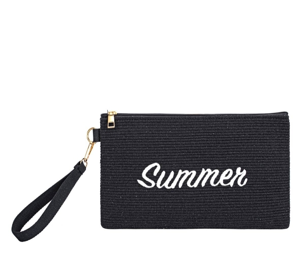 Дамски несесер черен CM7614 David Jones