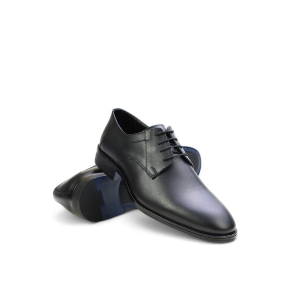 Мъжки елегантни обувки от естествена кожа черни 81