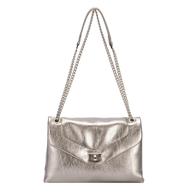 Дамска ежедневна чанта в злато CM7599 David Jones