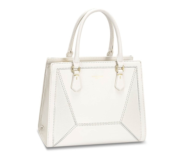 Дамска елегантна чанта крем CM7568 David Jones