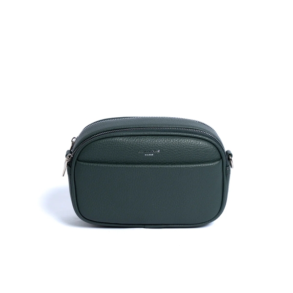 Дамска чанта през рамо тъмно зелена CM6920A David Jones