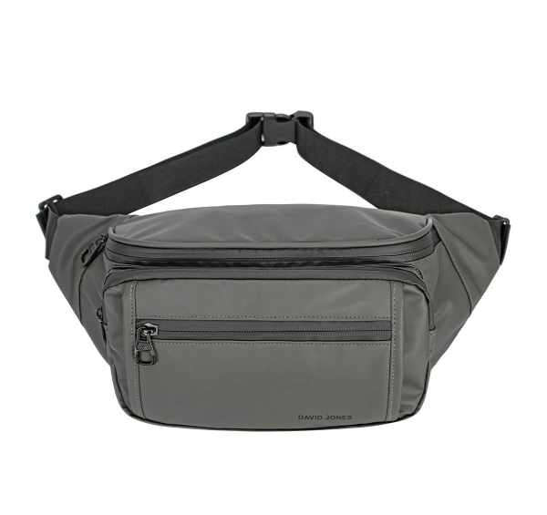 Мъжка чанта през кръст каки 116006 David Jones