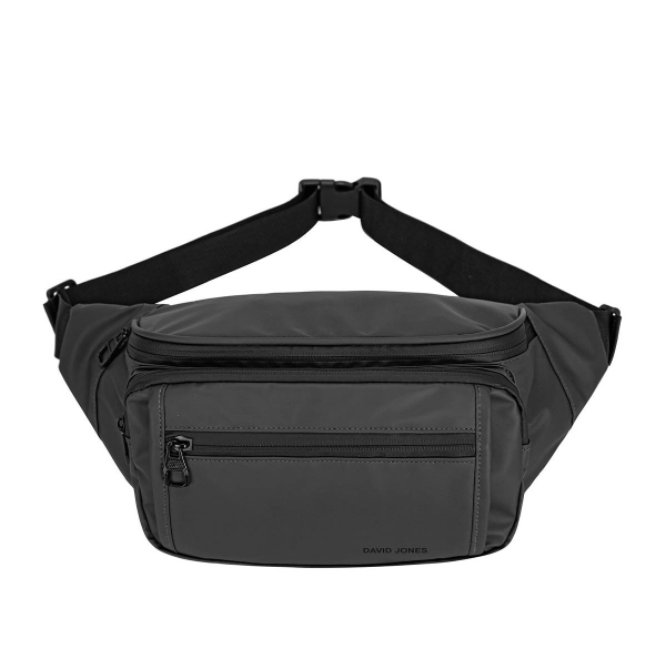 Мъжка чанта през кръст черна 116006 David Jones