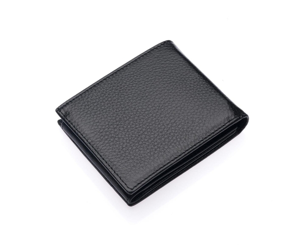 Мъжки кожен портфейл черен 61