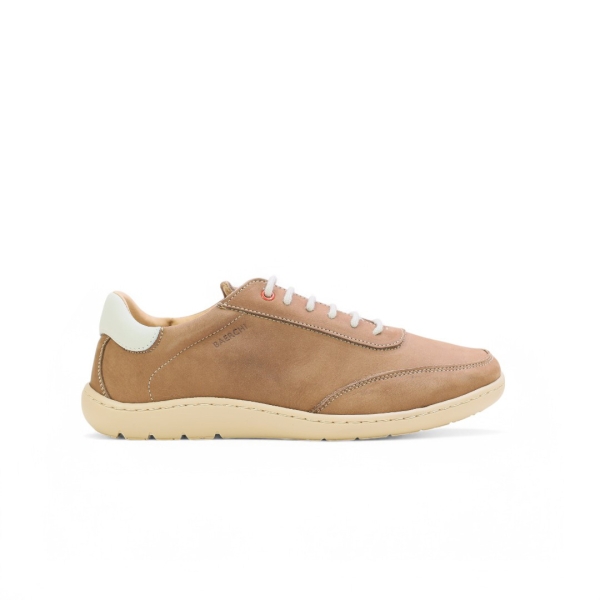 Мъжки спортни обувки от естествен набук тауп 5271s Baerchi