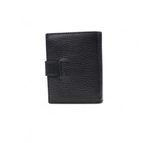 Мъжки кожен портфейл черен 222P