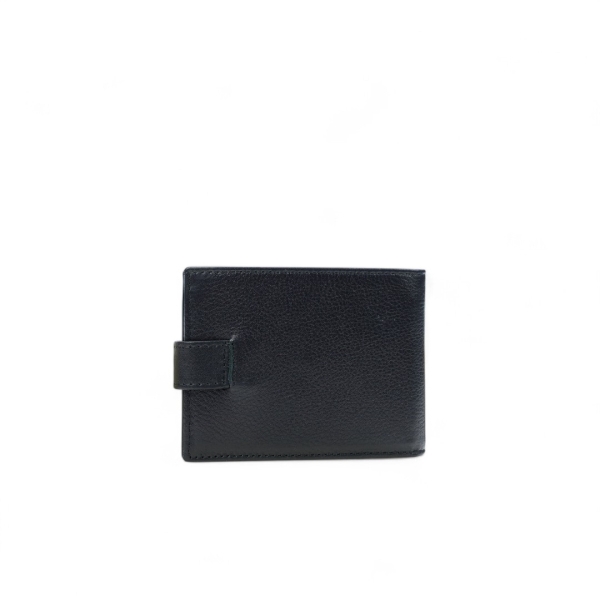 Мъжки кожен портфейл черен 55P