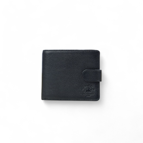 Мъжки кожен портфейл черен 3434P