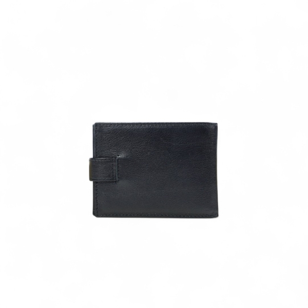 Мъжки кожен портфейл черен 66P