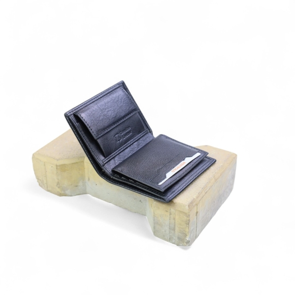 Мъжки кожен портфейл черен 226