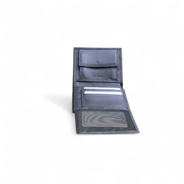 Мъжки кожен портфейл черен 97