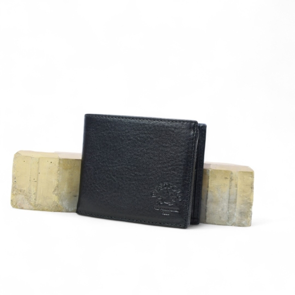 Мъжки кожен портфейл черен 62