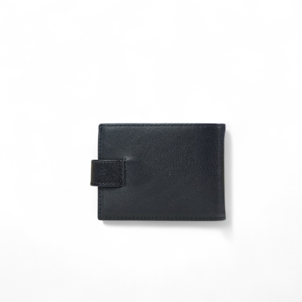 Мъжки кожен портфейл черен 208P