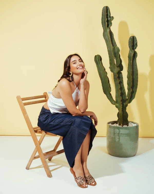 Дамски ежедневни чехли от естествена кожа леопард 5560 Oh My Sandals