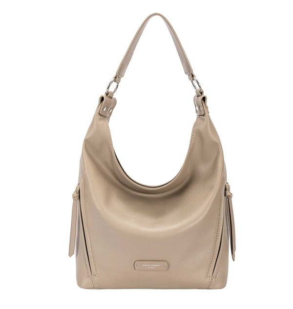 Дамска ежедневна чанта тауп CM7422-1 David Jones